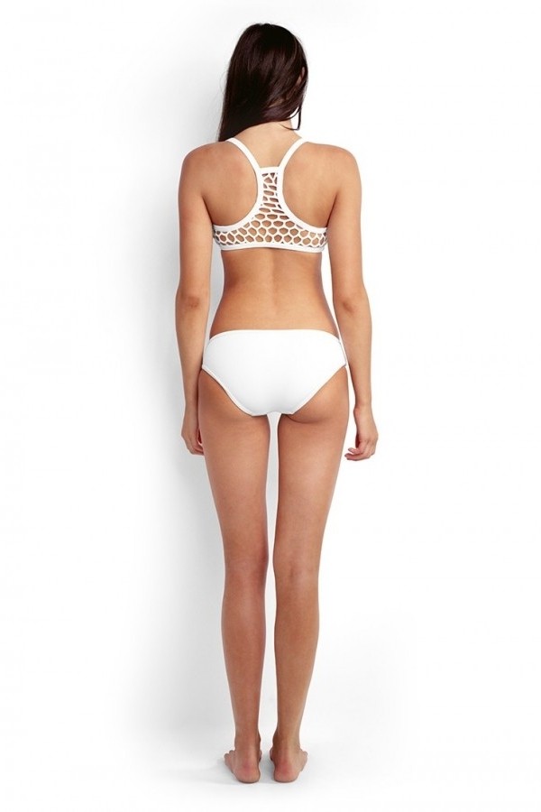 Swimwear Bayana Mesh About Sports Bikini SET White