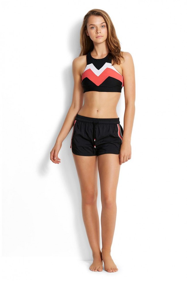 Swimwear Bayana Resist Me Tank Bralette Bikini Top Seafolly