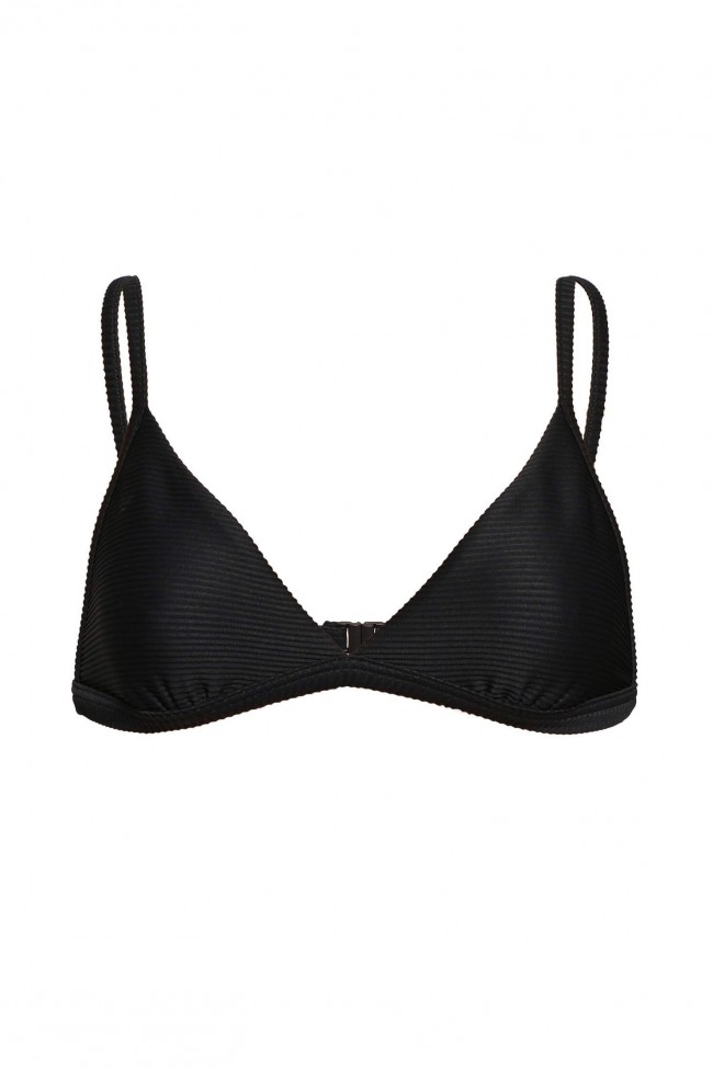 Swimwear Bayana Essentials Fixed Tri Bra Bikini Top Black