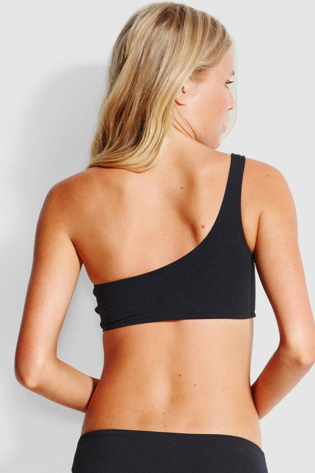 Swimwear Bayana Active One Shoulder Bandeau Bikini Top Seafolly
