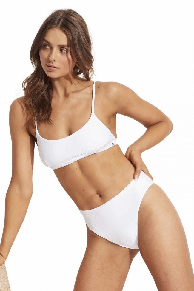 Swimwear Bayana Essentials Bralette Bikini Top White