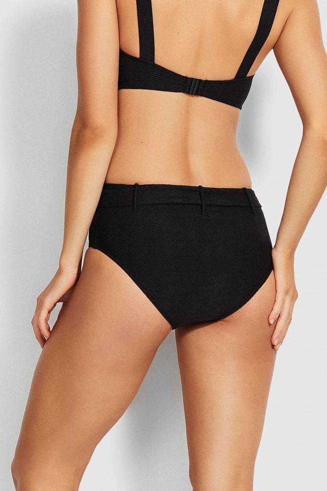 Swimwear Bayana Capri Sea Bandeau Wide Side Retro Bikini Seafolly