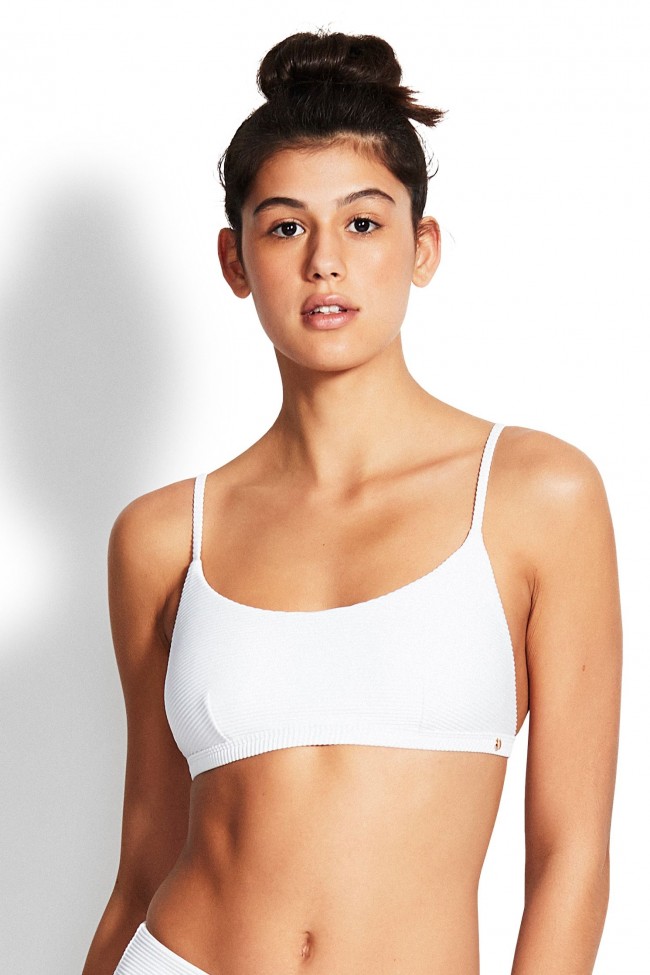 Swimwear Bayana Essentials Bralette Bikini Top White