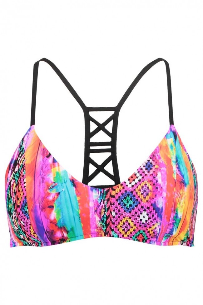 Swimwear Bayana Mexican Summer Hybrid Bralette Bikini Set
