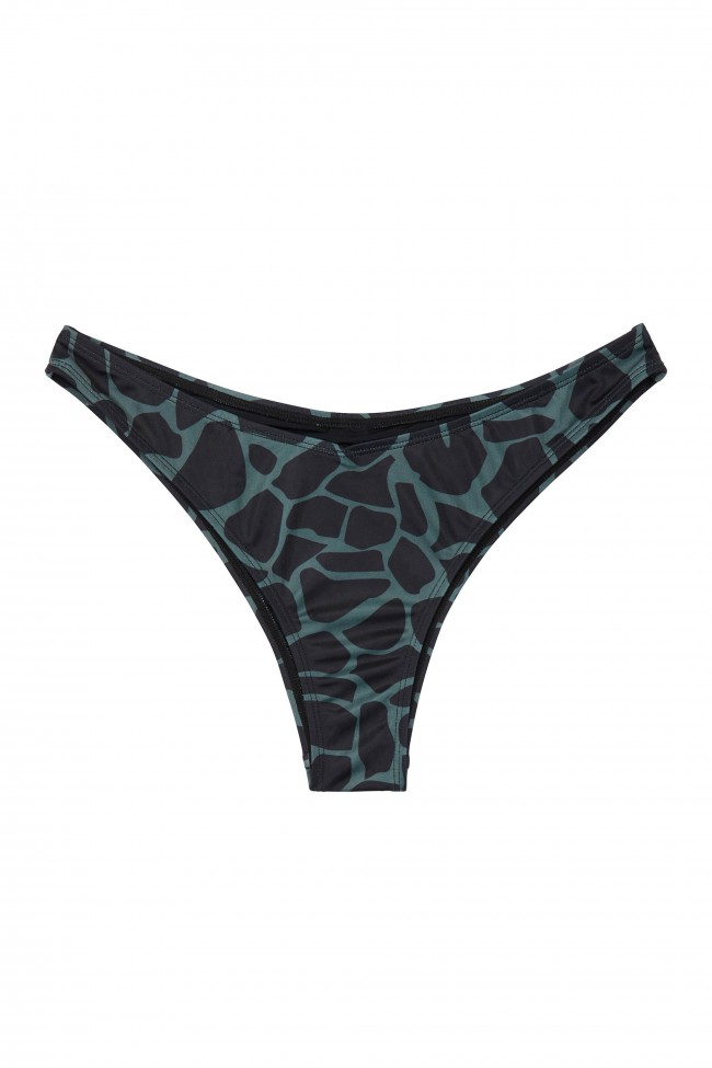 Swimwear Bayana Khaki Giraffe Sport Bikini Set