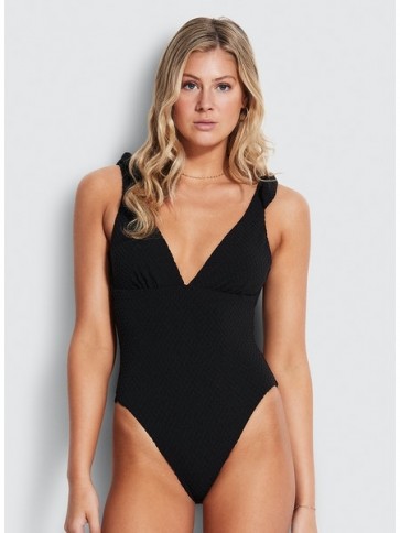 Riviera Deep V Maillot One Piece Seafolly   
