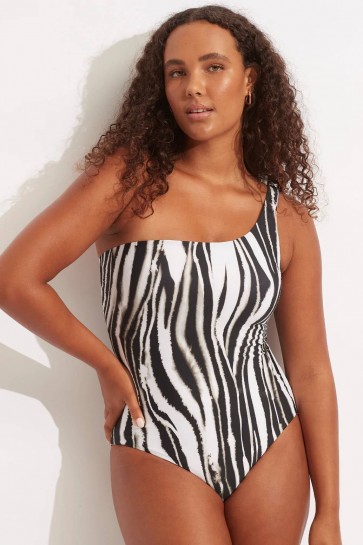 Tropfest Reversible One Shoulder Seafolly 