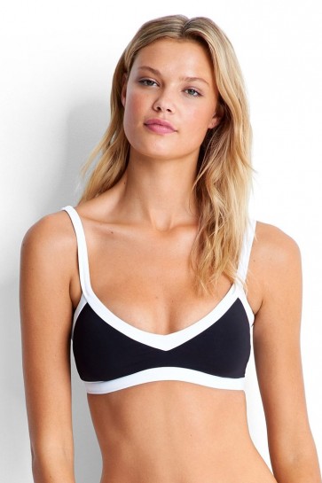 Block Party Sweetheart Bralette Bikini Top SEAFOLLY