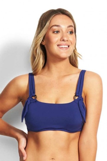  Active DD/E Cup Tank Bikini Top Blue Opal