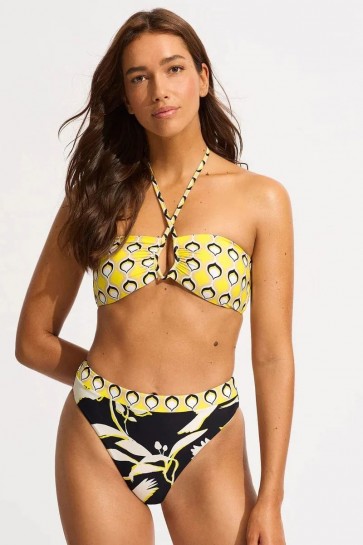 Birds Of Paradise Diamond Wire Bandeau Top 