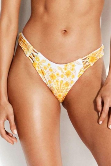 Sunflower Reversible High Cut Bikini Pants 