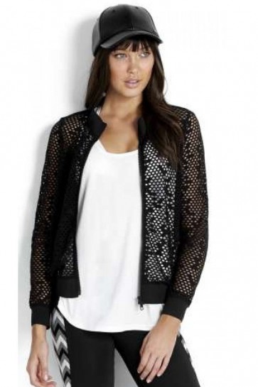 Horizon Luxe Sheer Mesh Jacket Seafolly