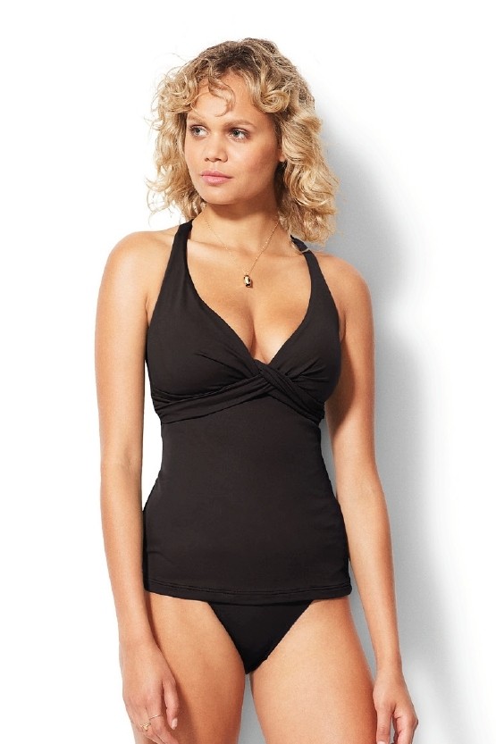 Swimwear  bayana - Seafolly DD Wrap Front Singlet Tankini