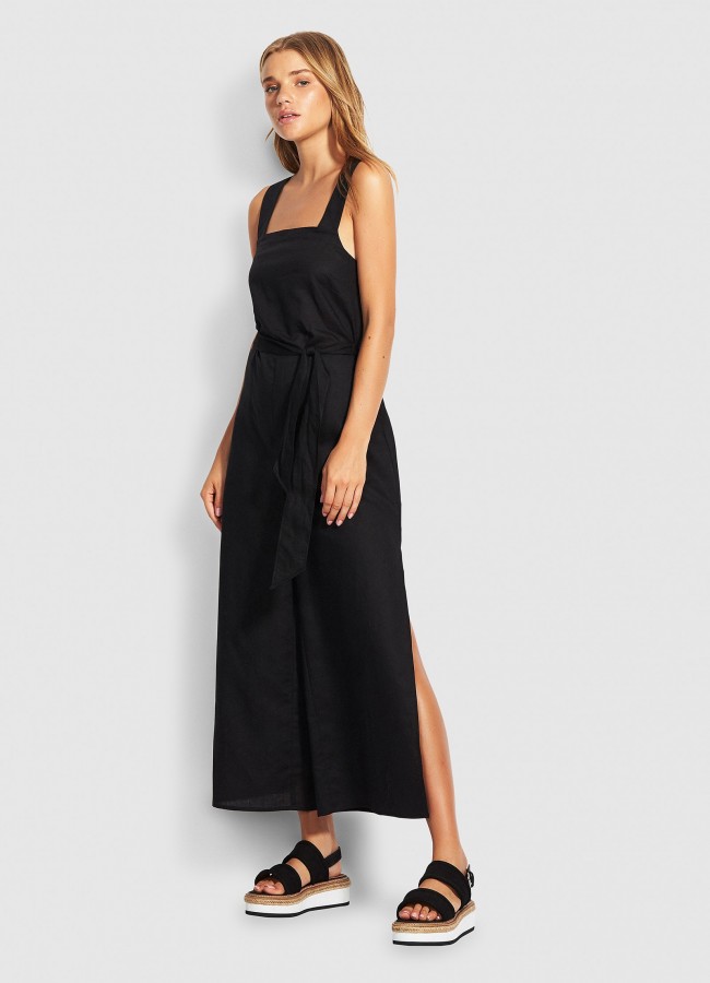 blue bandana jumpsuit