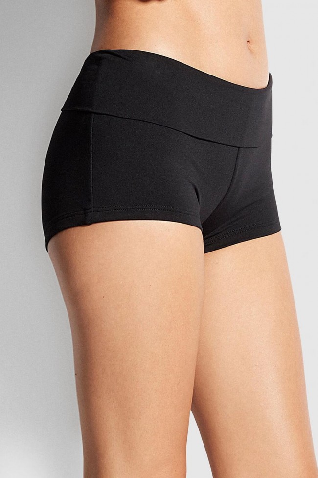 Black boyleg bikini sales bottoms