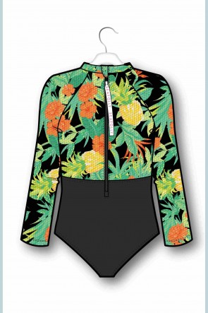 Tropical Nights Paddlesuit Surf Tank One long Sleeve