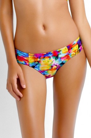 Sonic Bloom Ruched Side Bikini Pant