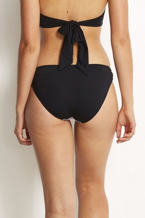 Sahara Nights Ruched Side Retro Bikini Bottoms Seafolly