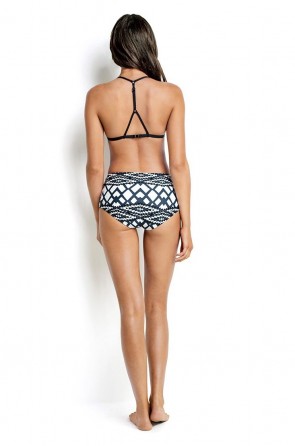 Modern Tribe Action Back Tri Bikini Set