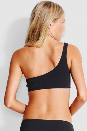 Active One Shoulder Bandeau Bikini Top Seafolly