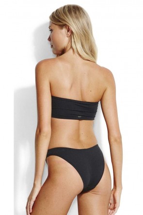  Active High Cut Bikini Pants by Seafolly Black 