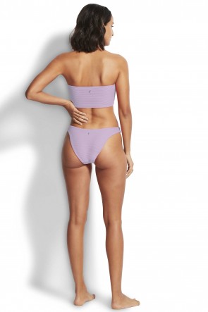 Seadive High Cut Bikini Pants Lilac