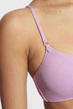 Sea Dive Bralette Bikini Top by Seafolly Lilac
