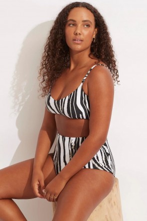 Zahara Ruched Side High Waisted Pant