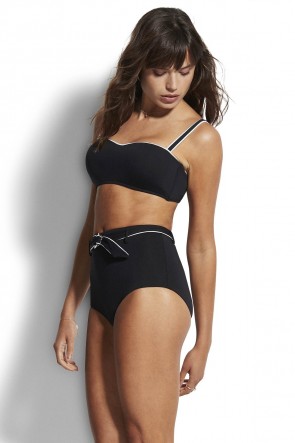 Active DD Bandeau Bra Belted High Waisted Pant by Seafolly