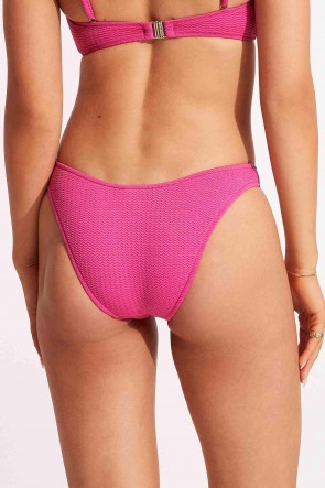 Seadive High Cut Bikini Pants  Fuchsia Rose