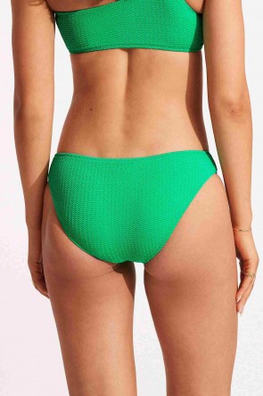 Sea Dive Hipster Bikini Bottom Jade