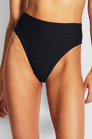 Medusa Wide Band Hi Rise Bikini Pants by Seafolly