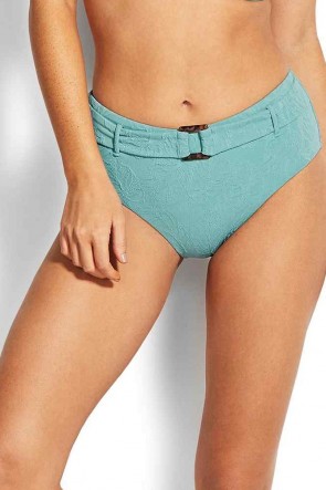 Palm Coast Wide Side Retro Bikini Pants by Seafolly