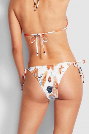 Summer Memoirs Shirred Tie Side Pant 