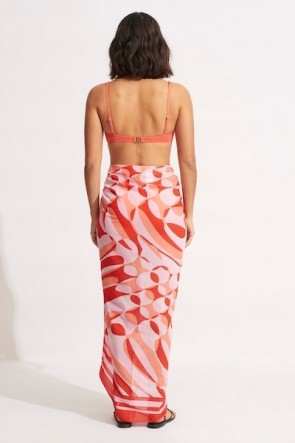 Poolside Pareo - Chintz Pink