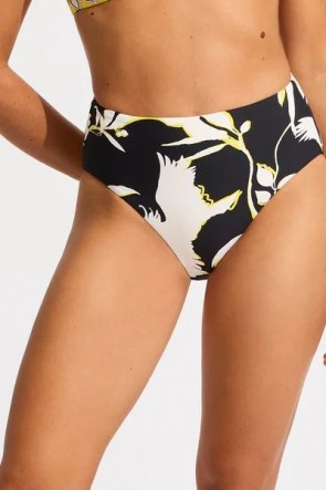 Birds Of Paradise High Waisted Bikini Bottom