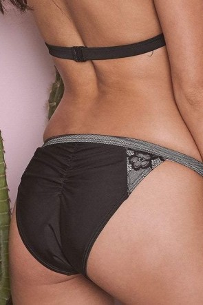 Demi Bikini Pant Black