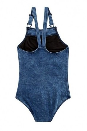  Moonchild Denim One-Piece Seafolly Big Girls