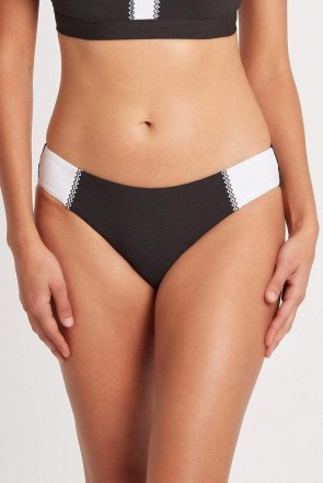 Valentina Black Regular Bikini Pant Black