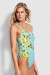 Full Bloom One Shoulder One Piece Seafolly