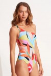 Tropfest Reversible One Shoulder Seafolly 
