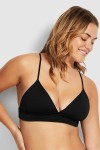 Quilted Fixed Tri Bikini Top by Seafolly 