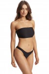 Essentials Tube Bandeau Bikini Set Seafolly Black