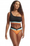 Slice Of Splice Shoulder Bandeau Hi Rise Bikini