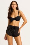 Underwire Bandeau Active Boardshort Bikini Set