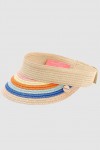 Girls Rainbow Roll Up Visor by Seafolly