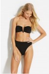 Active V Wire Bandeau Hi Rise Bikini Set