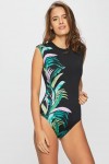 las Palmas Cap Sleeve Maillot One Piece 